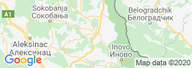 Knjazevac map